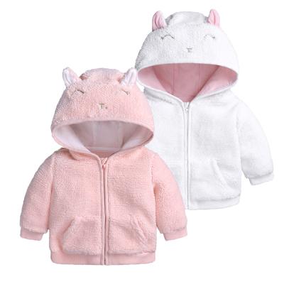 China Winter Baby Tales Kids Hooded Coats Cotton Warm Cute Jackets Girl's Full Sleeve Baby Hoodies for sale