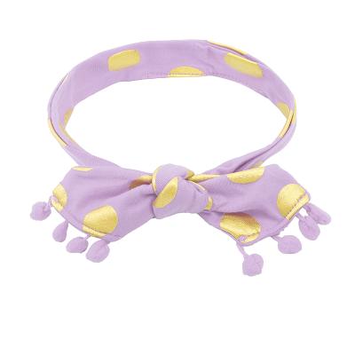 China Fashion Newborn Cute Kids Knitted Soft Bow Knot Baby Headband Turban Tied Headband Baby Headbands for sale