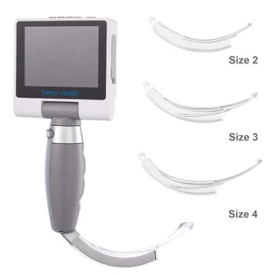 China Metal reusable blades endotracheal visual intubation different from laryngoscope and disposable for sale