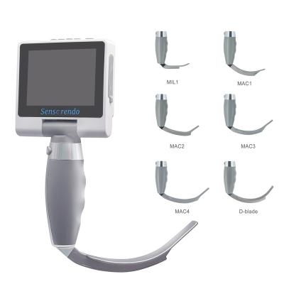 China Metal Sensorendo Video Laryngoscope With Reusable Blade ISO13485 Waterproof for sale