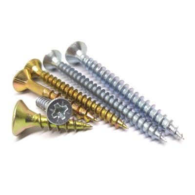 China Good Capacity DIN 7505 M7 Countersunk Anti - Corrosion Chipboard Head Screw Woodscrew for sale