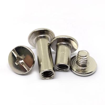 China For Book Screw Rivet, Chicago Docking Binding Rivet Screw for sale