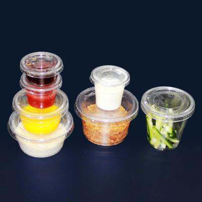 China Small Single Wall Disposable Pet Cup for sale