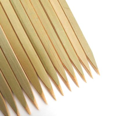 China Bulk fast delivery bamboo flat skewer easily cleaned with low price for sale