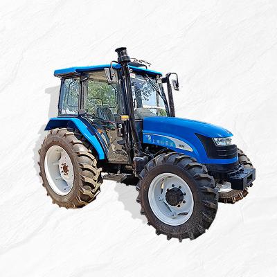 China Factory Used Holland SNH804 80HP Agricultural Tractor Sales Wheeled Tractors With High Efficiency For Sale for sale