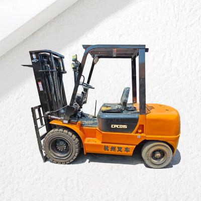 China Hotels 2 Ton Electric Forklift Lifting Forklift CPCD18-R 3.5 ton 4wd a35 HANGCHA dealers diesel truck used for sale