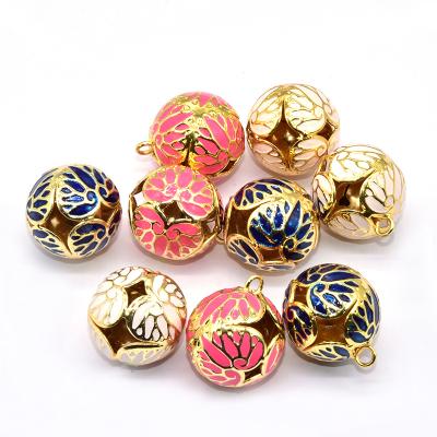 China Europe DIY Jewelry Accessories Japanese Cloisonne Mosaic Bells for sale