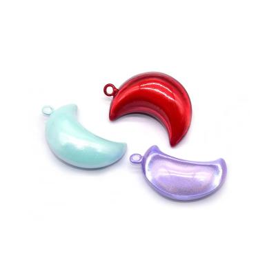 China Europe Fashion Colorful Fluorescent New Moon Bell Jewelry Seamless Copper Accessories for sale