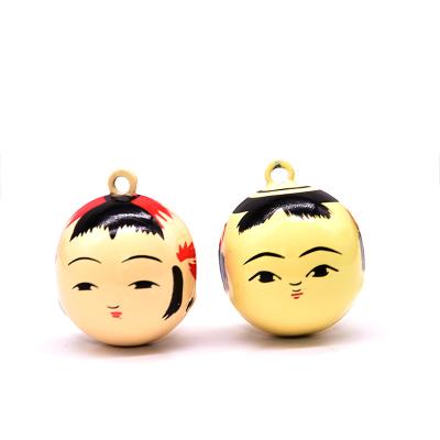 China Japanese Cute Cartoon Brass Bell Japan Couples Pendent Jewelry Accessories for sale