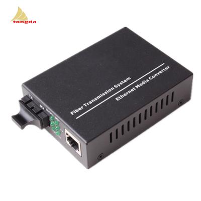 China 10M/100M/1000M Compatible Fiber D Link Media Converter 20km Fiber Optic Switch ATD-1110-20SD3 for sale