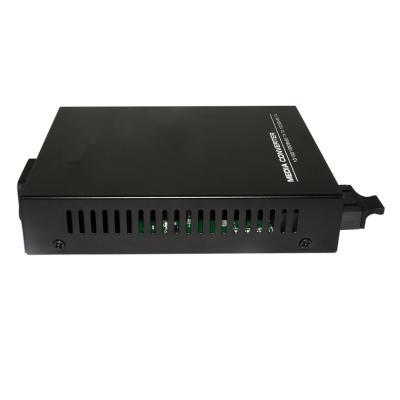 China PSU 10/100/1000M CCTV Fiber SFP/1*9 Media Converter Internal LED to Fiber Optic Media Converter Network Switches for sale