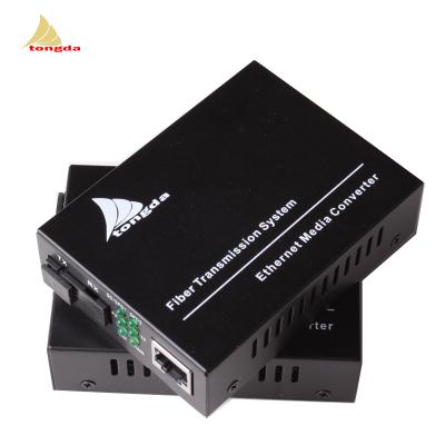 China Atongda 20KM SC FC Single Mode D Link Fiber Optic Media Converter 10/100M ATD-A110-SS340 (ATD-A110-SS540) Compatible for sale