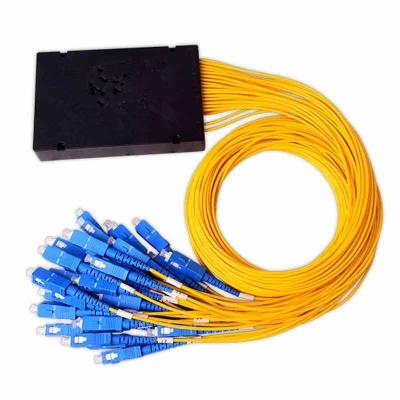 China Telecommunication ZTE GPON OLT ONU Compatible SC FC UPC APC Box PLC Fiber Optic Splitter 1x64 Fiber Optic Splitter for sale