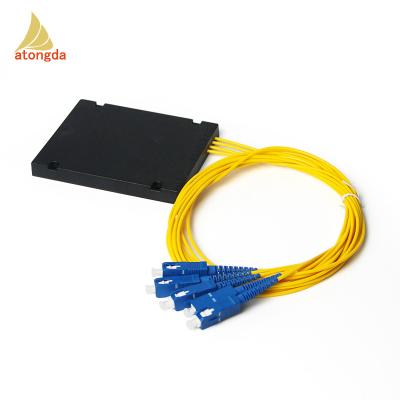 China Telecommunication SC/UPC APC Compatible Huawei 1*4 Fiber Optic PLC Splitter With Insert Type for sale