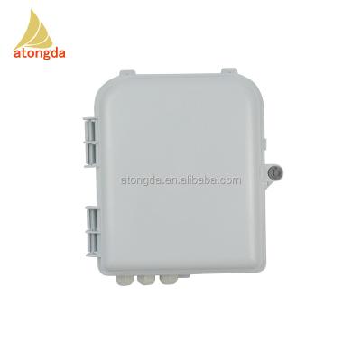 China High Quality Telecommunication Core FTTH 1x8 Core Outdoor Fiber Optic Distribution Box for sale