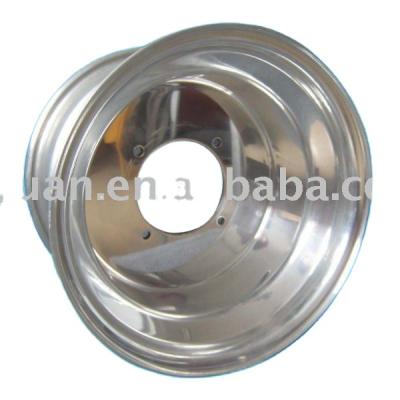 China Standard 12x6 Aluminum Lip Turned Sport ATV Polished Aluminum Wheel for sale