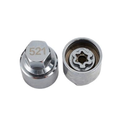 China Factory Direct Selling Alloy Steel Car Wheel Screw Frection Wheel Master Key Socket Anti-theft Tool Steel For VW for sale