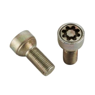 China China Supplier Steel Professional Security Anti Theft Steel Bolt Round Shape Fasteners Bolts for sale