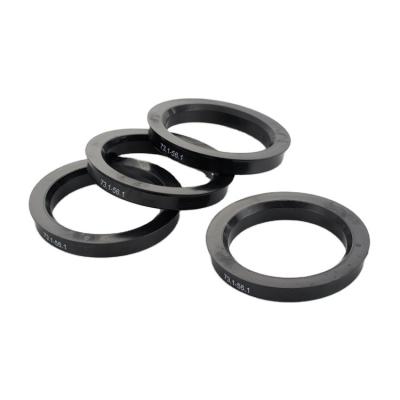 China wholesale plastic made china plastic reducing ring cars refinish center hub center hole collar seal ring for sale