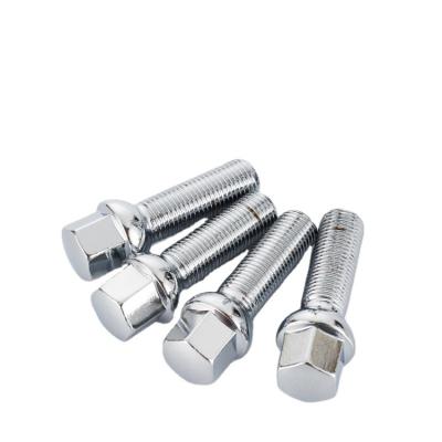 China Hot Selling Steel Cars Accessories Modified Lengthen Bolts Steel Flush Hexagon Thicken Screw for sale