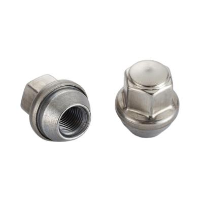 China Factory direct sales ACPA1012DXA stainless steel M12*1.5 tie nut tire accessories durable car wheel nut for sale