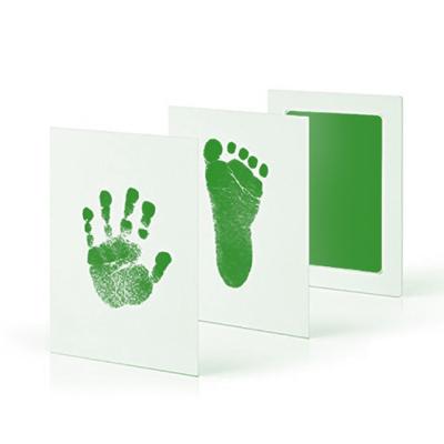 China Anti-Cross Dropshipping Inkless Baby Handprint Pet Footprint Pad Inkless Pad for sale