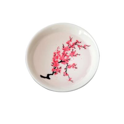 China Dropshipping Cherry Blossom Sake Christmas Color Change Viable Magic Deep Plate for sale