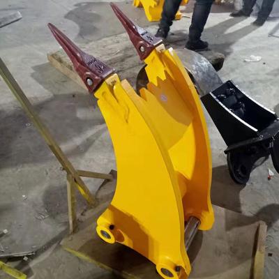 China Hydraulic Excavator Parts Ripper Concrete Hammer Breaker Ripper Single Shank Stump Truss Excavator Ripper Parts for sale