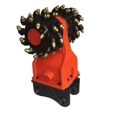 China Truss Factory Outlet Import Engine China Manufacturer Groundwork For Excavators Drum Cutter for sale