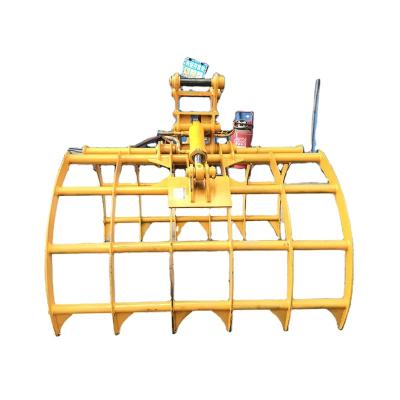 China Cultivates OEM High Quality Excavator Root Rake Bucket Rake Price For Excavator for sale