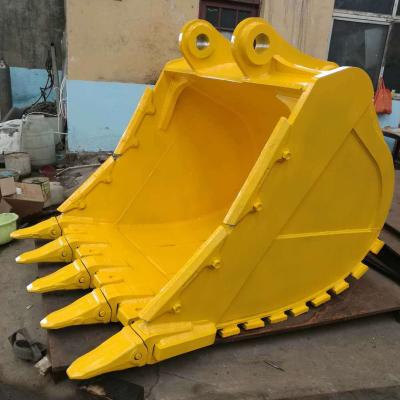 China Farms Customized Excavator Bucket Rock Bucket Wear-Resistant Material Excavator Bucket Professional Manufacturer for sale