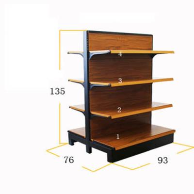 China JIAMEI Double Side Double Sided Metal Gondola Shelf, Supermarket Shelf, Gondola Shelving for sale