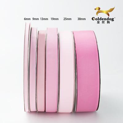 China Luster Good Quality Wholesale Double Side 22mm Grosgrain Ribbons Imported for sale