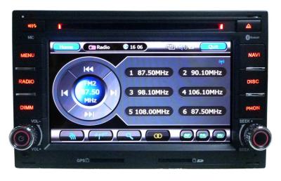 China Auto reprodutor de DVD especial do carro para o golfe 4 da VW/rádio de Passat/Skoda/Bluetooth - Cr-7085 à venda