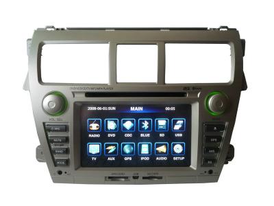 China 7 Inch Toyota Dvd Vios Yaris Car Navigation Multimedia Dvd Players With 3g Usb Port for sale