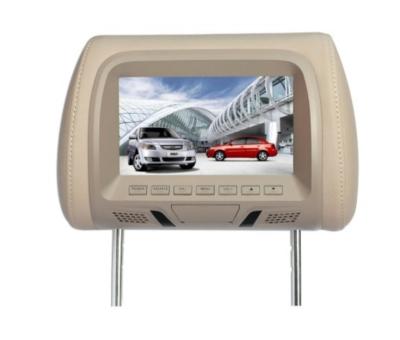 China 7 Inch Car Headrest Monitor / 7inch Lcd Monitor With Sd Card, English, Russian, German, Arabic, Italian Cr-7101 for sale