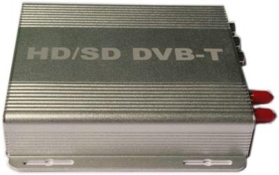 China Car Dvb-Digital Tv Receiver / Analog Digital Tv Tuner With English, Czech, Danish Osd Language Dvb-990b for sale