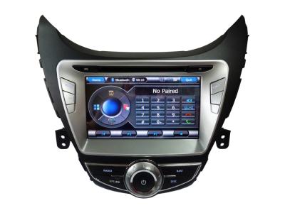 Chine Lecteur DVD de véhicule de GPS Navi de radio d'AM/FM pour le lecteur DVD de Hyundai Elantra de 8 pouces à vendre