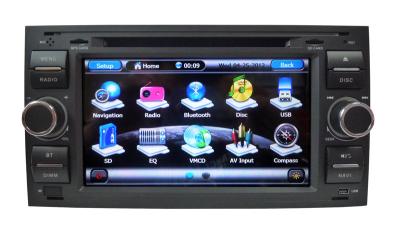 China Ford Focus 2004-2007 7 Inch Vehicle DVD Players With GPS Navigation for sale