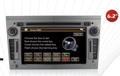 China 12V 6.2 Inch Car DVD Player With GPS For Opel Astra / Vectra / Zafira for sale