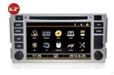 China Hyundai SANTA FE DVD Player With Radio USB / MMC / RDS / Phonebook for sale