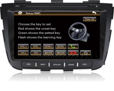 中国 8inch KIA DVD Gps DVD プレイヤー IPod/Rds、KIA Sorento 2013 年- 2014 年 販売のため