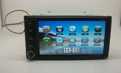 China GPS-Navigatie Dubbele DIN Dvd Spelers met Bluetooth Ipod voor het Algemene begrip van 6.95 Duimtoyotal Te koop