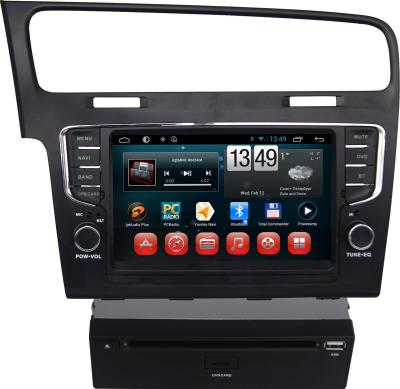 Chine Généralistes de VW Dvd de Bluetooth avec le lecteur DVD androïde de voiture pour Volkswagen Golf7 avec l'écran tactile de généralistes à vendre