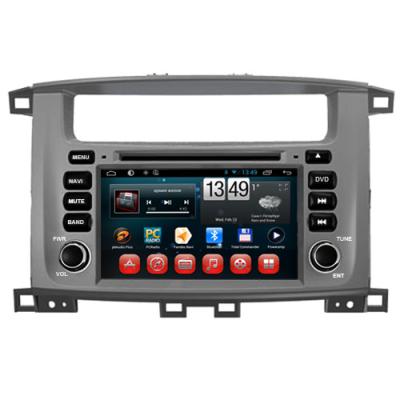 China  4.2 Andriod System Toyota Dvd Players For Toyota Land Cruiser 100 With Phonebook for sale