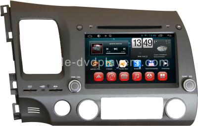 China Dvd Bluetooths Honda palyer für Honda Civic mit Honda Navi Dvd für RDS zu verkaufen