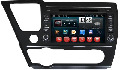 China Canbus Honda Navi DVD For Honda Civic 2014 Dvd Player with Left Hand Driving for sale