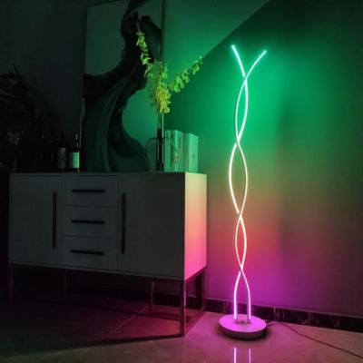 China Modern Modern Bedroom Heat Led Single Light Adjustable Minimum Stand Smallest Floor Lamp for sale