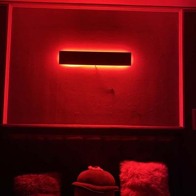 China Bedroom chaning modern led modern MTF RGB color lighting indoor decorative minimalist atmosphere lights for home wall lamp for sale