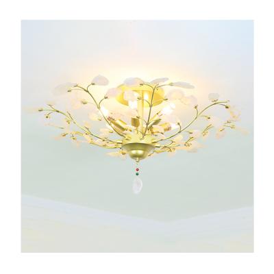 China Residential Modern Large Rooms Living Room Metal Iron Gold Color Wedding Hanging Chandelier Lighting for sale